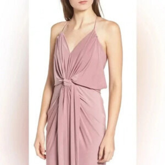 NWT Revolve Misa Los Angeles Domino Mini Dress in Pink - Picture 1 of 5